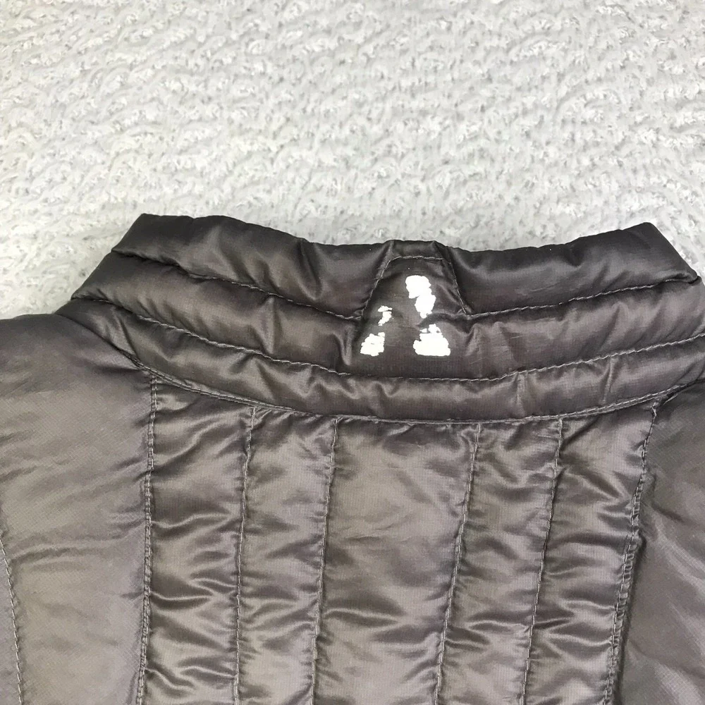 Eddie Bauer First Ascent Vest Mens XL Black StormDown 800 Insulated Puffer